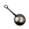 Keychains Wholesale 10st/Lot Game Keychain Pressure Cooker Shaped Pendant Key Rings Holders For Fan's Gift