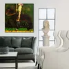 Modern Landscape Canvas Art The Golden Knight Gustav Klimt Oil Målning Handgjorda heminredning