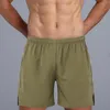 Rennen shorts heren zomer fitness ademende sportkleding buiten casual kwart broek training linnen snel y y