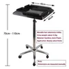 Wig Stand Rolling Hair Salon Tray Cart Movable Hairdressing Tool Mobile Storage Trolley Hair Extension Tool Tray Cart for Hair Stylist 230629