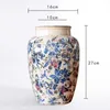 Vases Chinois ical Plante Vase Glace Crack Motif Fleur Vase Rétro Céramique Support pour Fleurs Polyvalent et Pratique Fleur Bouteille x0630