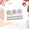 Butelki do przechowywania Mandala Stamp DIY Notatbook Decor Dorę