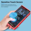 マルチメーターHuajiayi Touch Multi Meter自動スマートデジタルマルチメーター電気技師プロファイルHZ静電容量10A AC DCマルチテスター230629