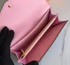 portefeuille design de luxe dames en cuir véritable longs portefeuilles porte-monnaie pliable de haute qualité dossiers pliables titulaire du passeport sacs photo avec boîte