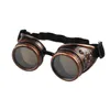 Nouveau UPS Punk gothique lunettes unisexe gothique Vintage victorien fête faveur Style Steampunk lunettes soudage Cosplay