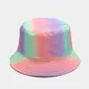 Chapeaux à large bord seau printemps coton femmes été crème solaire Panama chapeau coloré Sunbonnet Fedoras extérieur pêcheur plage casquette 230629