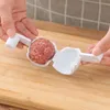 Meat Poultry Tools 2pcsset Meatball Maker Kitchen Fish Ball Rice Making Mold NonStick DIY Stuffed Sand Shaper 230629