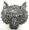 Maski imprezowe Halloween maska ​​cosplay bar maskaradowy Ball Wolf Head Realistic Dress Up Props 230630