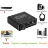 Amplifiers Digital to Analog Audio Converter Decoder 3.5mm Aux Rca Amplifier Adapter Toslink Optical Coaxial Output Dac 24bit Hifi Dac Amp