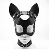 Feestartikelen Sexy Speelgoed Cosplay Halloween Masker Volwassen PU Lederen Maskers Props