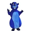 Nuovo costume adulto della mascotte del castoro blu Costume di prestazione di carnevale Costume di fantasia personalizzato Costume di peluche