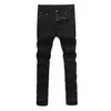 Heren Jeans designer 2021 zwarte herfst en winter stretch heren kleine rechte jeans modemerk little bee pants PLR6