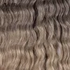 Perucas de renda volume de cabelo cacheado onda de água torção crochê ombre loiro trança sintética profunda de 25 polegadas 230629