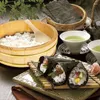 Dinnerware Sets Rice Sushi Wooden Bowl Bucket Tub Oke Mixing Hangiri Wood Japanese Box Serving Steamer Tray Container Plate Basket