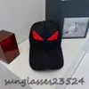 Ball Caps Fashion Street BallS Cap Bucket Hat for Man Woman Adjustable Hats Eyes Design 2 Color High Quality