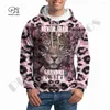 Erkek Hoodies PLstar Cosmos Est 3D Baskılı Leopar Desenli Vahşi Harajuku Kazak Premium Streetwear Eşsiz Unisex Hoodies/Sweatshirt/Zip A-6