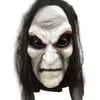 Party Maskers 1PCS Horror Scary Pruik Masker Cosplay voor Het Gezicht Halloween Kostuum Prop Maskerade Joker Latex Hoofddeksels prom 230630