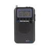 Radio Portable Radio Aircraft Full Band Radio FM/AM/SW/CB/AIR/VHF Receiver World Band med LCD Display Alarm Clock