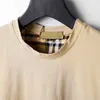 2023 Modne T-koszulki męskie projektanci koszulki T-shirty Trees Tops Man Casual Test Klasyczne koszulę komórek luksurys ubrania uliczne szorty rękaw khaki czarna smuga top