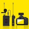 Mikrofony CELLA City Wireless Lavalier nagrywanie mikrofon profesjonalny sprzęt UHF SLR Camera DV na żywo wideo telefon komórkowy