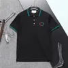 Designer Brand polo shirt Mens luxury t shirts polos floral embroidery street famous print men poloshirts