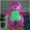 Acquista La Mascotte Del Dinosauro Di Barney Della Fabbrica Di Sconto Costumi Il Vestito Operato Di Formato Adulto Del Fumetto Di Halloween246E