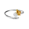 Bagues en grappe S925 en argent Sterling Design créatif bague fleur de Lotus proposition de fiançailles femmes cadeau d'anniversaire de mariage