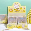 Pennor 36 datorer/Lot Creative Rabbit Press Gel Pen Set Cute 0,5mm Black Ink Neutral Penns Promotional Present Office School Supplies