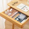 Akryl Desk Storage Box Drawer Organisatorer smycken Makeup Organiser för kosmetisk garderob Organiser Små saker Köksgadget