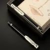 Luxury Metal Calligraphy Practice 0.5mm Fountain Pen Business Gift Signature Treasure Ball Point For Writing Office Supplies