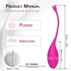 APP Remote Control Produits pour adultes Dispositif féminin portant une couronne d'oeuf sautant par vibration et un plug anal