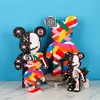 Blocks 5532PCS Creative One Bear Building Block Cartoon Spirits Model Assembled Rabbit Magic Toys for Kids Gift R230629