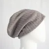 Berets BLOCK EMF Protection Hat Silver Beanie With Full Color