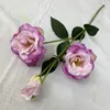 Fleurs décoratives Tige de campanule artificielle Branche de pulvérisation Fleurs Arrangements floraux Décor de pièce maîtresse