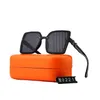 52% OFF Wholesale of sunglasses New Progressive Color Women's Large Frame Pony Glasses Overseas Trend Sunglasses