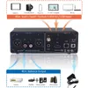 Connectors Akliam D5 Dual Es9038q2m Usb Dac Dsd256 Xmos Qcc5125 Bluetooth 5.1 Ldac Audio Decoder Headphone Amplifier with Remote Control