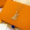 Pendant Classic Gold Fashion Designer Design Diamond Necklace Gifts for Women