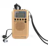 Radio HRD737 Aircraft Full Band Radio Portable Digital Display Radio FM/AM/SW/CB/AIR/VHF Mottagare World Band Stereo Radio Mottagare