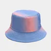 Chapeaux à large bord seau printemps coton femmes été crème solaire Panama chapeau coloré Sunbonnet Fedoras extérieur pêcheur plage casquette 230629