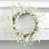 Decorative Flowers Summer Berry Front Door Wreath Exquisite Easter with and All Season for Festival