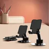 Suporte de telefone de mesa giratório de 360 ° de metal adequado para iPhone, smartphone, leitor de telefone iPad