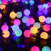 Strings 10M 100 LEDs Fairy Garland LED Ball Lichtslingers Waterdicht Voor Kerstboom Bruiloft Thuis Binnen Decoratie Batterij aangedreven