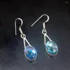 Dangle Earrings Gemstonefactory Big Promotion 925 Silver Colorful Topaz Marvelous Women Ladies Jewelry Gifts Drop 20232038