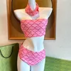 Nowa luksusowa marka GG Designer Swimsuit for Women GGITY BIKINI SWIMSUITS SAMPEAR GINGER DWALETNY PROJEKTERY