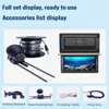 Fish Finder VZb LCD 5043 Inch Display Underwater 220° Fishing Camera Waterproof IPS 1080P 9 Hours Endurance Night Vision 230629