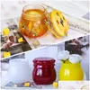 Andra festliga partier Sile Tank Mod DIY Pudding Jar Jewelry Storage Box Epoxy Casting Mold With Lids Gifts Drop Delivery Ho DHVA7