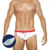 Men's Swimwear Solid Men Low Waist Swimsuit Breathable Trunks Summer Fashion Swimming Suit Bathing Beach Wear Surf Briefs 230630