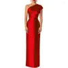 Casual Dresses Sylph Design Sense Pure Red Dress For Women Backless High-end Split Sexy Prom Evening Gowns Girl' 2023 Formal Party Wear