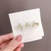 Hårklipp Sydkorea Little Fresh Flowers Clip Women 2023 Enkla modtillbehör Elegant Charm Party Wedding Je