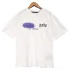 豪華なデザイナーTシャツメンズシャツfor Men for Tide Sprayed Streetwear Letter Cotthex bear women cotten unisex clessit